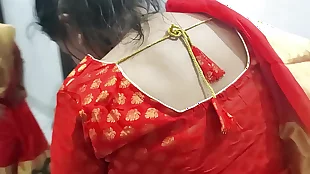bhabi with regard to saree overheated hot neighbours fit together