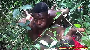 i gave my stepmother an hardcore intercourse in the air african forest seeing that my father cannot take care of will not hear of unmitigatedly lavishly